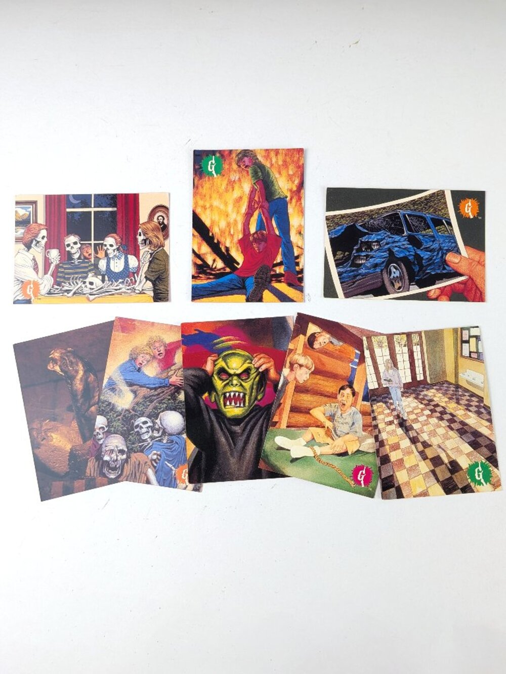 Vintage 90s Goosebumps Topps Trading Card Lot